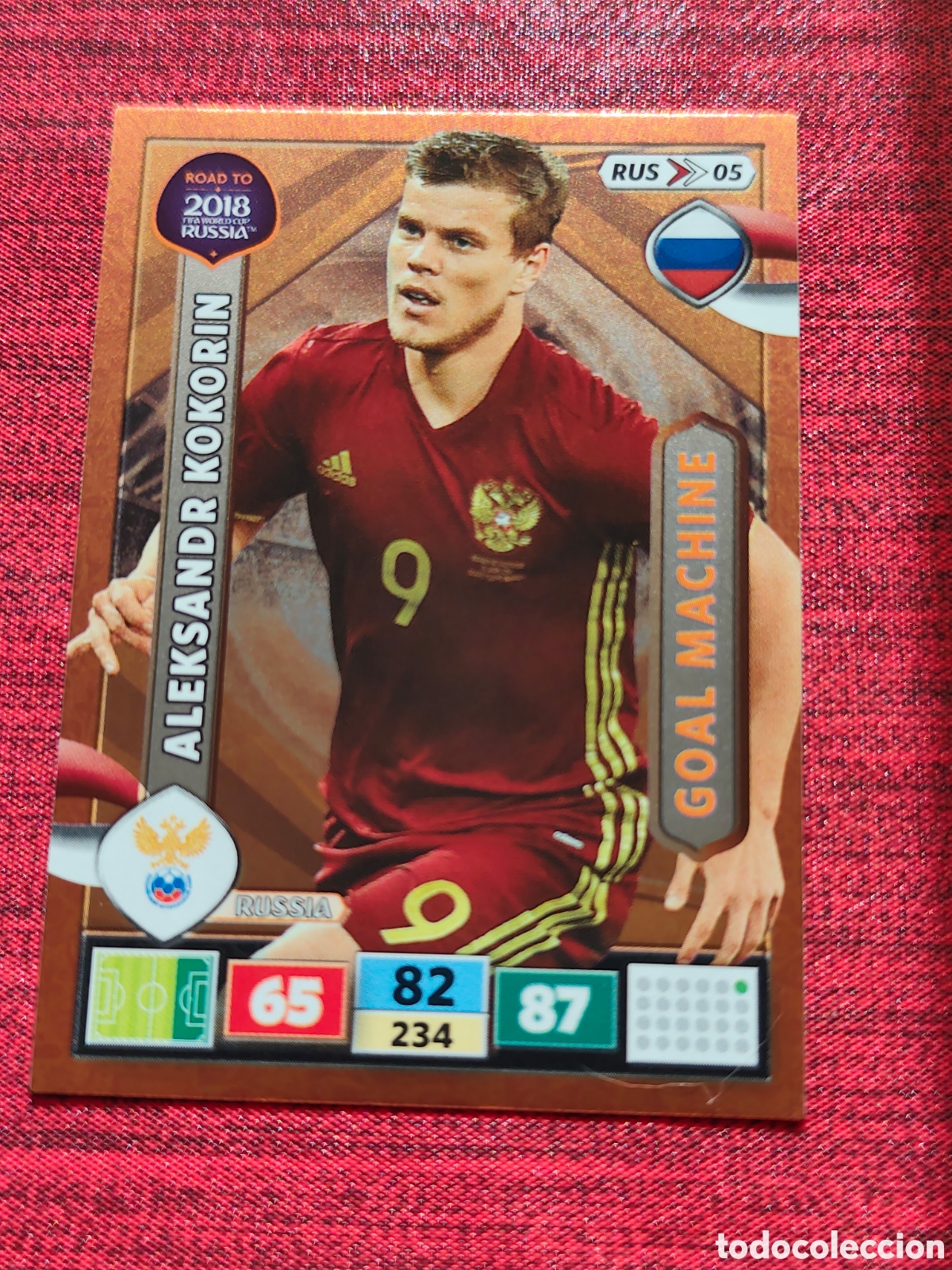 Cromos de f&uacute;tbol: RUS_05 KOKORIN RUSIA ADRENALYN XL ROAD TO RUSSIA 2018