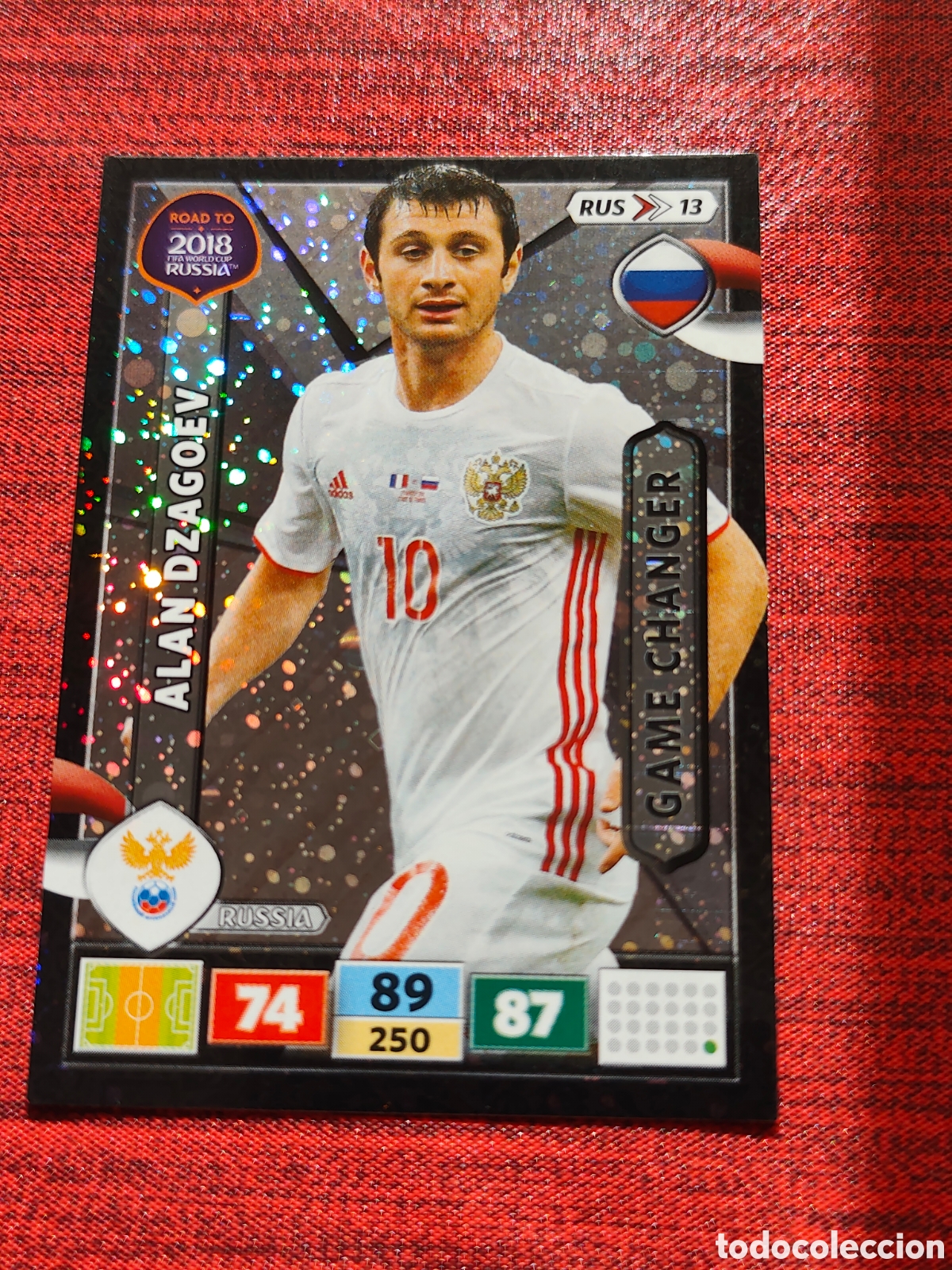 Cromos de f&uacute;tbol: RUS_13 DZAGOEV RUSIA ADRENALYN XL ROAD TO RUSSIA 2018
