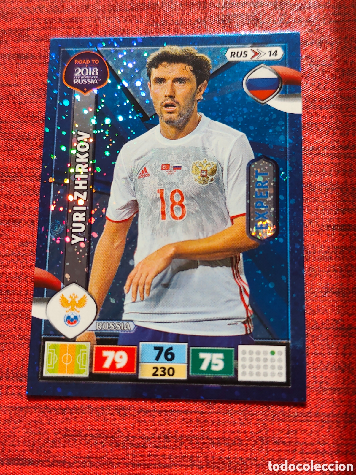 Cromos de f&uacute;tbol: RUS_14 ZHIRKOV RUSIA ADRENALYN XL ROAD TO RUSSIA 2018