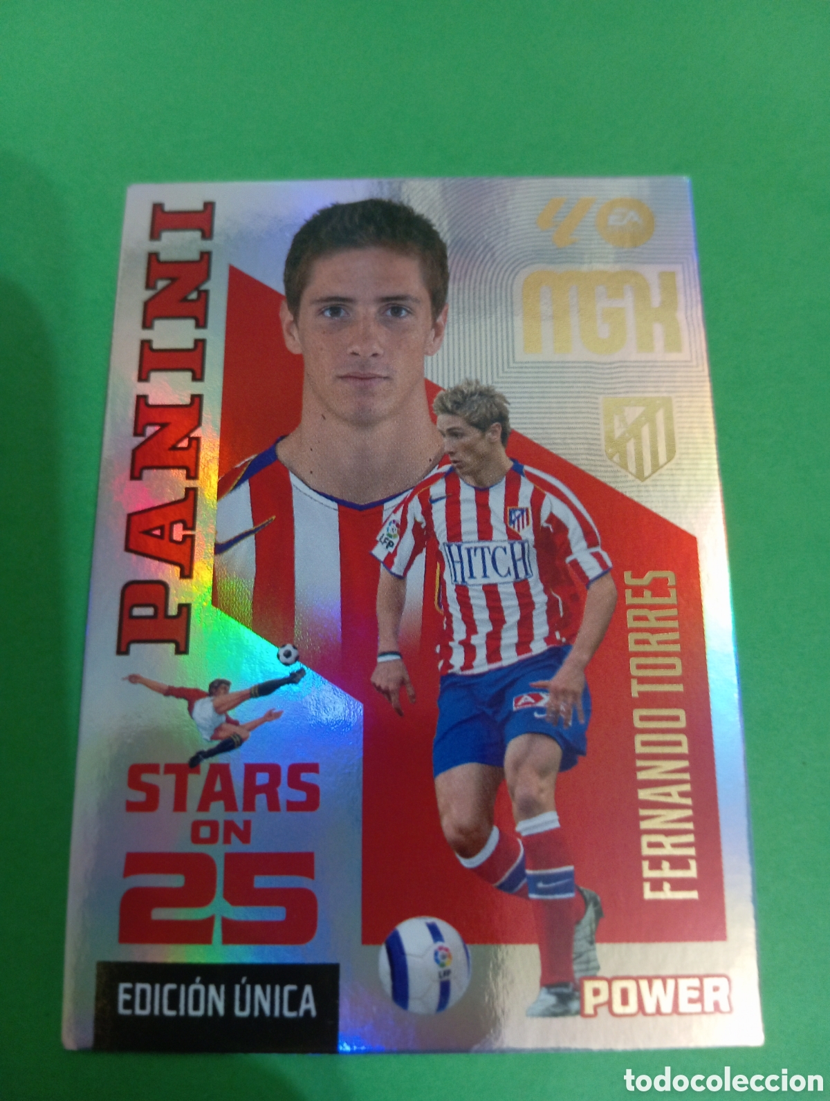 Cromos de f&uacute;tbol: Fernando Torres Atl&eacute;tico de Madrid STARS ON 25 n&deg;432P / PANINI MEGACRACKS 2026/2027