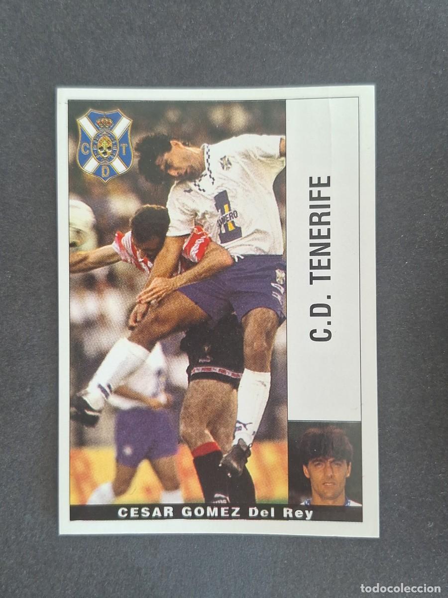 Cromos de f&uacute;tbol: L2 CESAR GOMEZ C. D. TENERIFE PANINI LIGA 1995 1996 95 96 NUNCA PEGADO SIN PEGAR