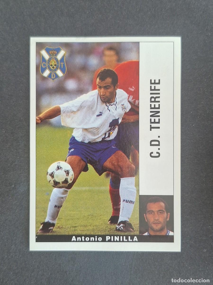 Cromos de f&uacute;tbol: L2 PINILLA C. D. TENERIFE PANINI LIGA 1995 1996 95 96 NUNCA PEGADO SIN PEGAR
