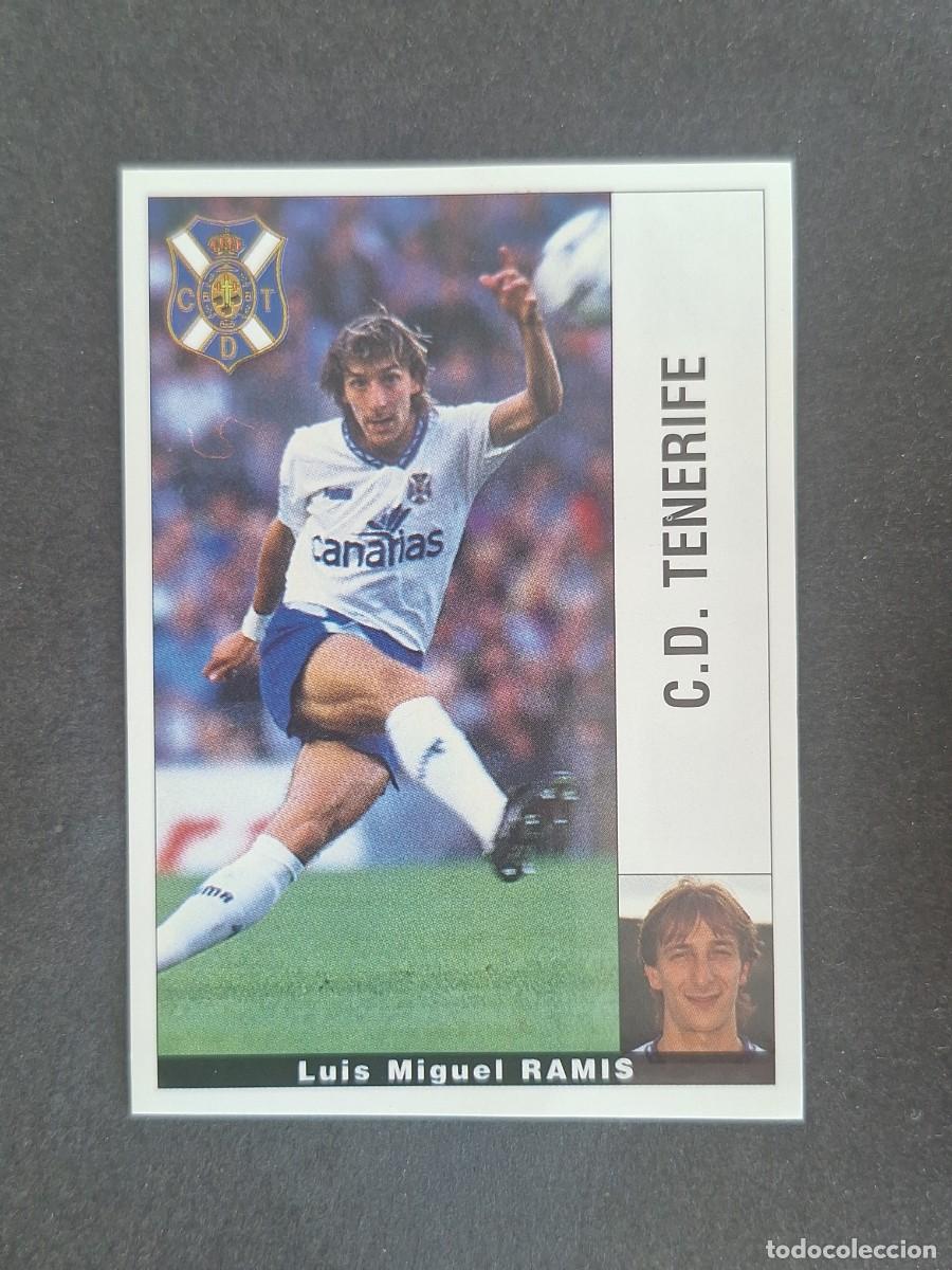 Cromos de f&uacute;tbol: L2 RAMIS C. D. TENERIFE PANINI LIGA 1995 1996 95 96 NUNCA PEGADO SIN PEGAR