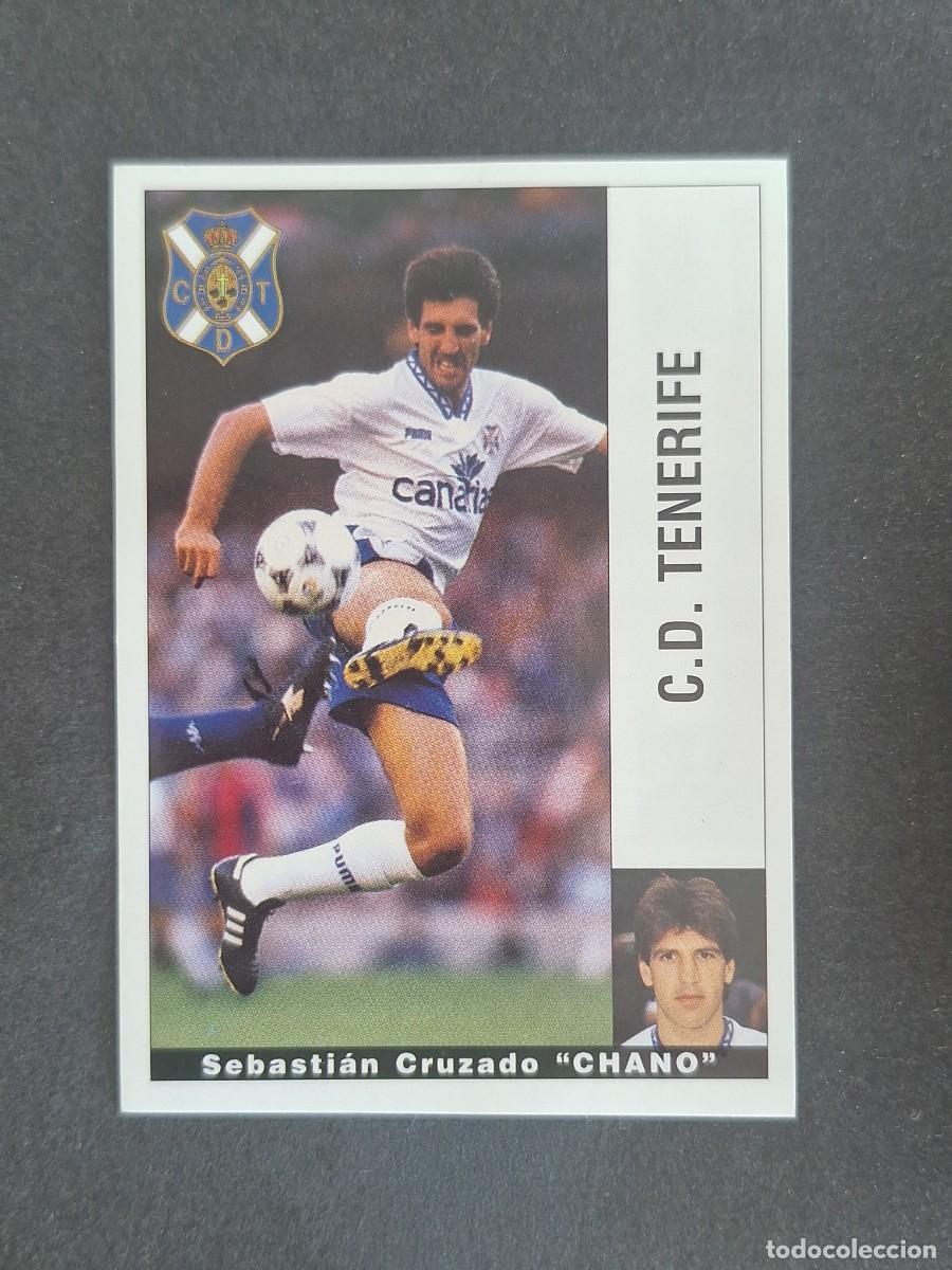 Cromos de f&uacute;tbol: L2 CHANO C. D. TENERIFE PANINI LIGA 1995 1996 95 96 NUNCA PEGADO SIN PEGAR