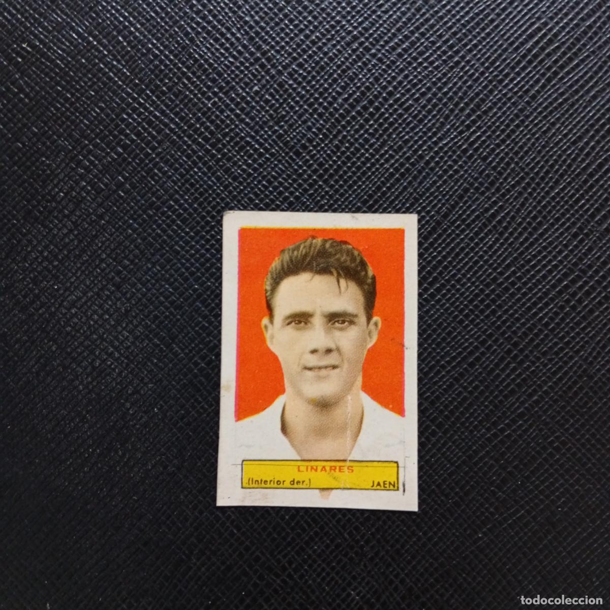 Cromos de f&uacute;tbol: LINARES JAEN BRUGUERA 1953 1954 LIGA CROMO FUTBOL 53 54 - SIN PEGAR - A101 PG424