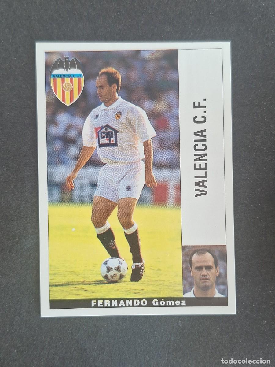 Cromos de f&uacute;tbol: L2 FERNANDO VALENCIA C. F. PANINI LIGA 1995 1996 95 96 NUNCA PEGADO SIN PEGAR