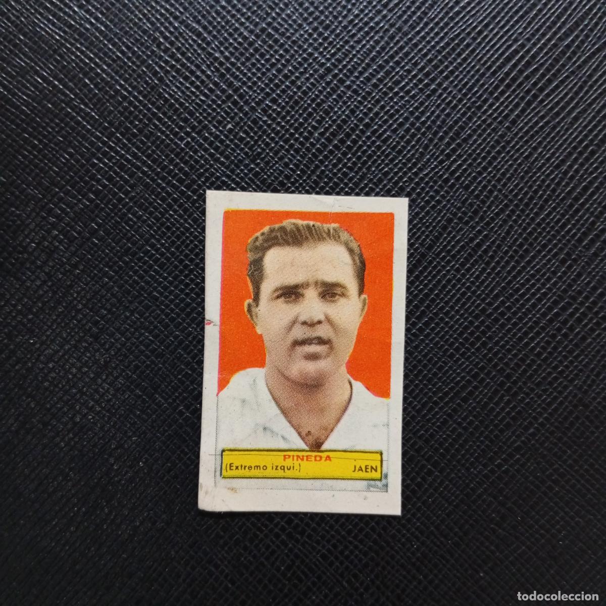Cromos de f&uacute;tbol: PINEDA JAEN BRUGUERA 1953 1954 LIGA CROMO FUTBOL 53 54 - SIN PEGAR - A101 PG424