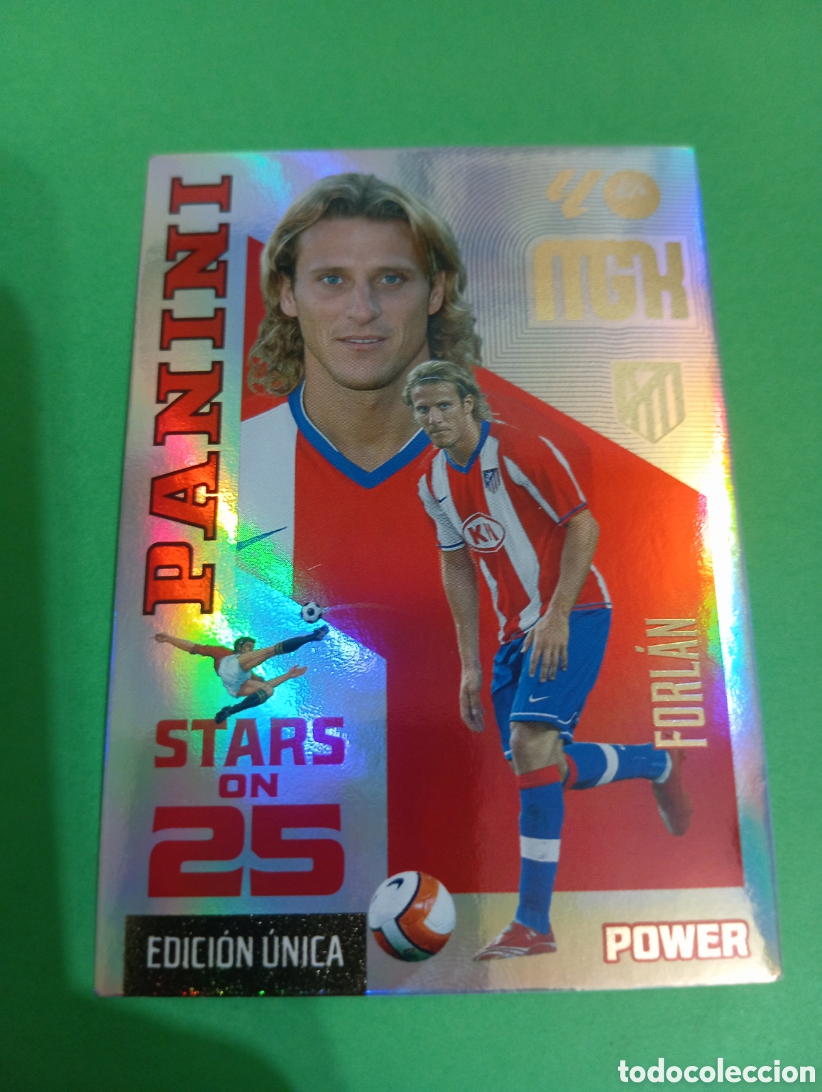 Cromos de f&uacute;tbol: Forl&aacute;n Atl&eacute;tico de Madrid STARS ON 25 n&deg;439P / PANINI MEGACRACKS 2026/2027