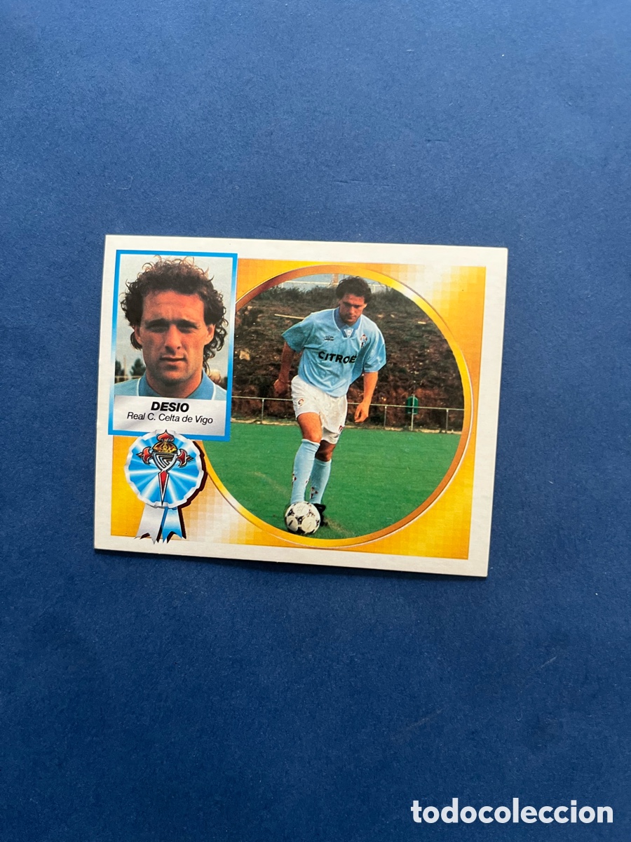 Cromos de f&uacute;tbol: Desio Celta de Vigo Este 1994-95 ( coloca ) sin pegar .