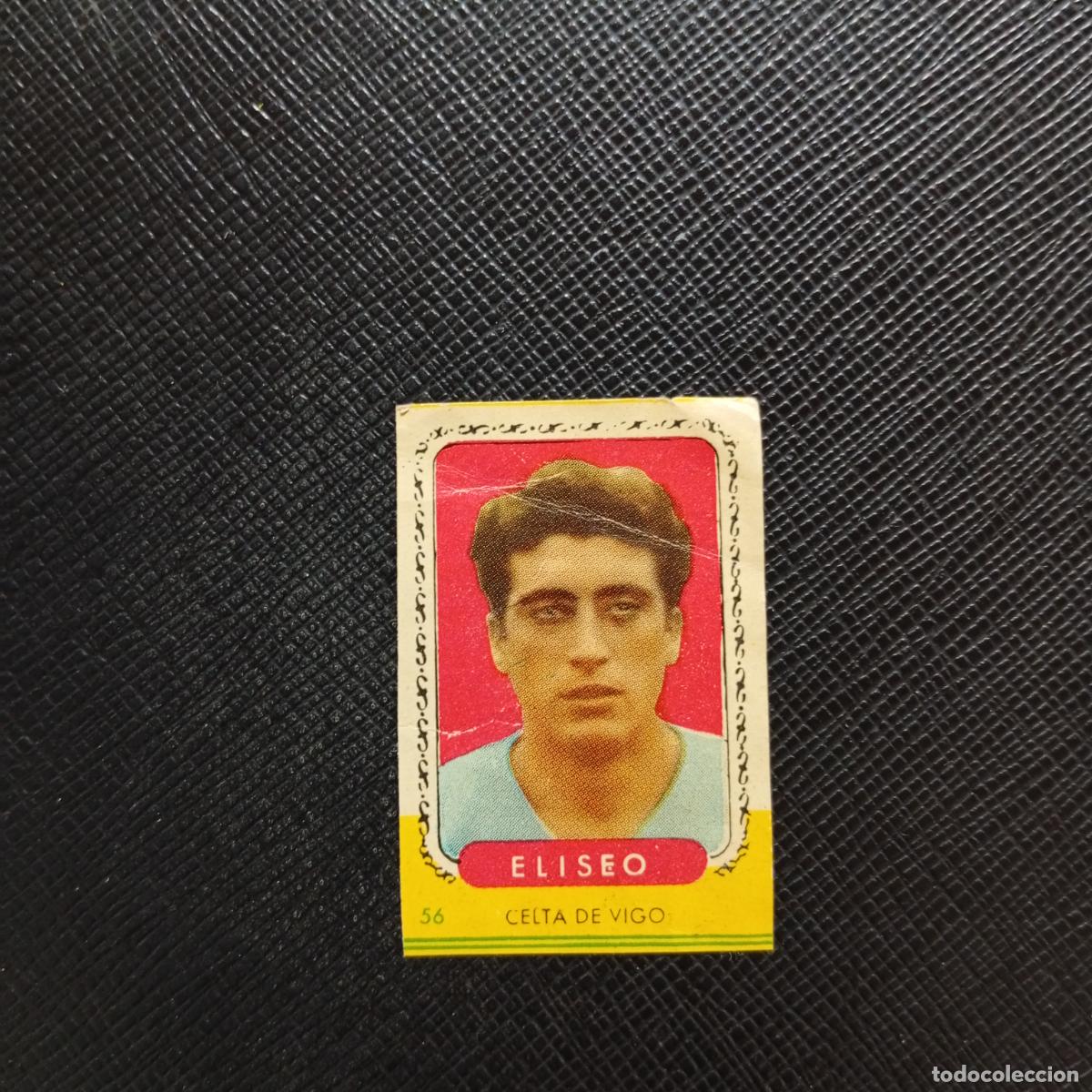 Cromos de f&uacute;tbol: 56 ELISEO CELTA BRUGUERA 1955 1956 LIGA CROMO FUTBOL 55 56 - SIN PEGAR - A101 PG424