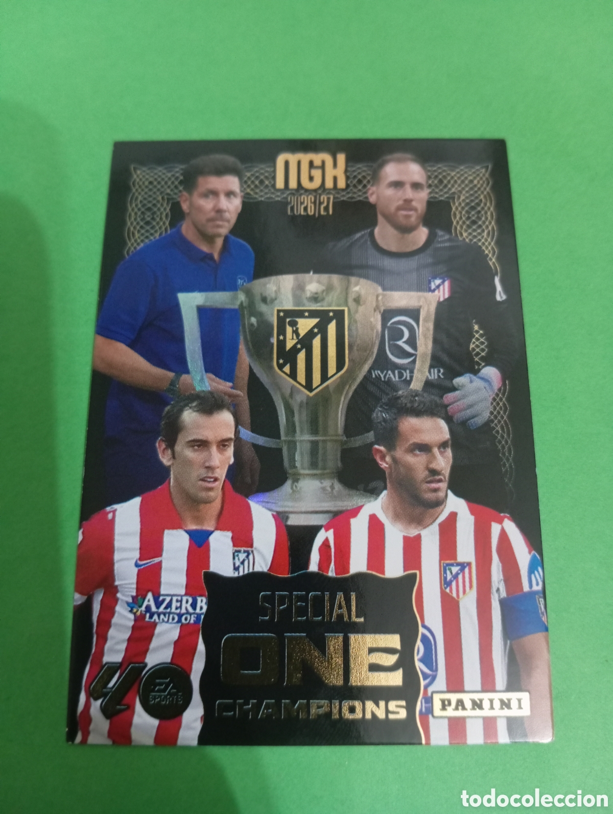 Cromos de f&uacute;tbol: Atl&eacute;tico de Madrid SPECIAL ONE CHAMPIONS / PANINI MEGACRACKS 2026/2027