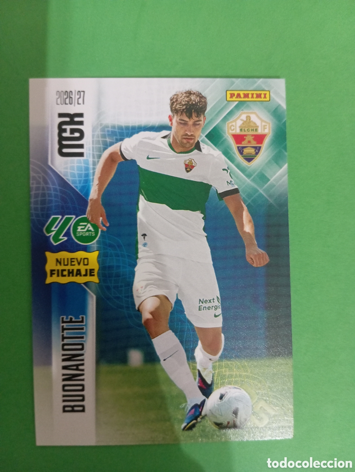 Cromos de f&uacute;tbol: Buonanotte Elche NUEVO FICHAJE n&deg;480 / PANINI MEGACRACKS 2026/2027