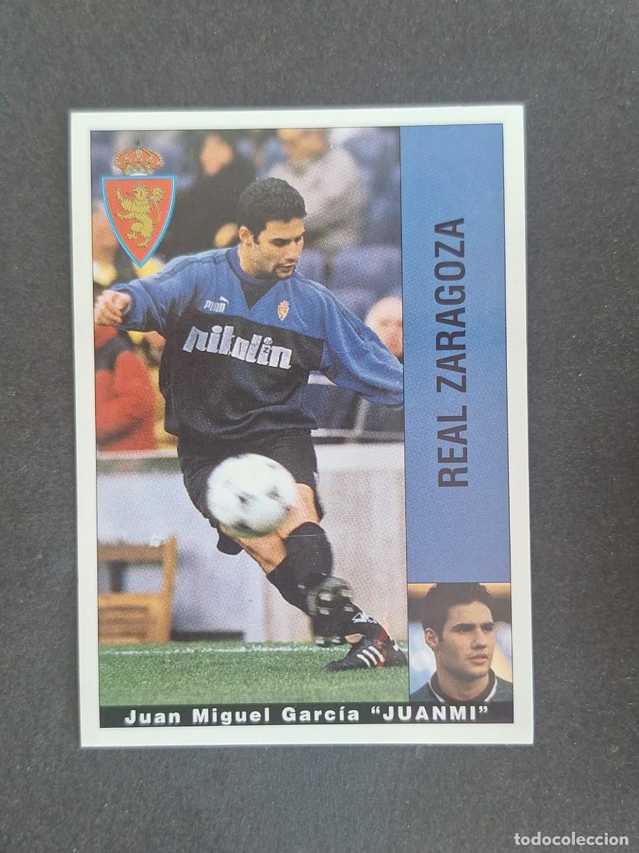 Cromos de f&uacute;tbol: L2 JUANMI REAL ZARAGOZA PANINI LIGA 1995 1996 95 96 NUNCA PEGADO SIN PEGAR