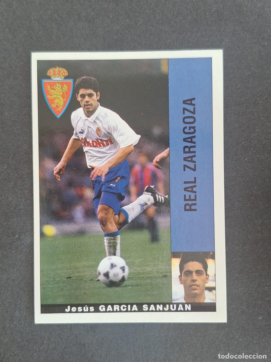 Cromos de f&uacute;tbol: L2 GARCIA SANJUAN REAL ZARAGOZA PANINI LIGA 1995 1996 95 96 NUNCA PEGADO SIN PEGAR