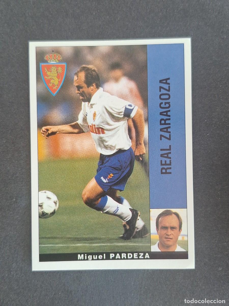 Cromos de f&uacute;tbol: L2 PARDEZA REAL ZARAGOZA PANINI LIGA 1995 1996 95 96 NUNCA PEGADO SIN PEGAR