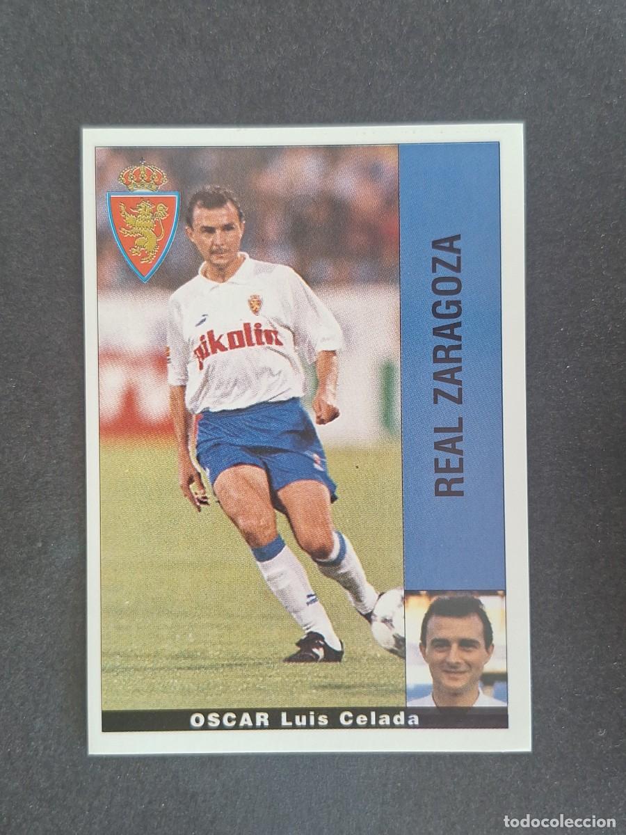 Cromos de f&uacute;tbol: L2 OSCAR REAL ZARAGOZA PANINI LIGA 1995 1996 95 96 NUNCA PEGADO SIN PEGAR