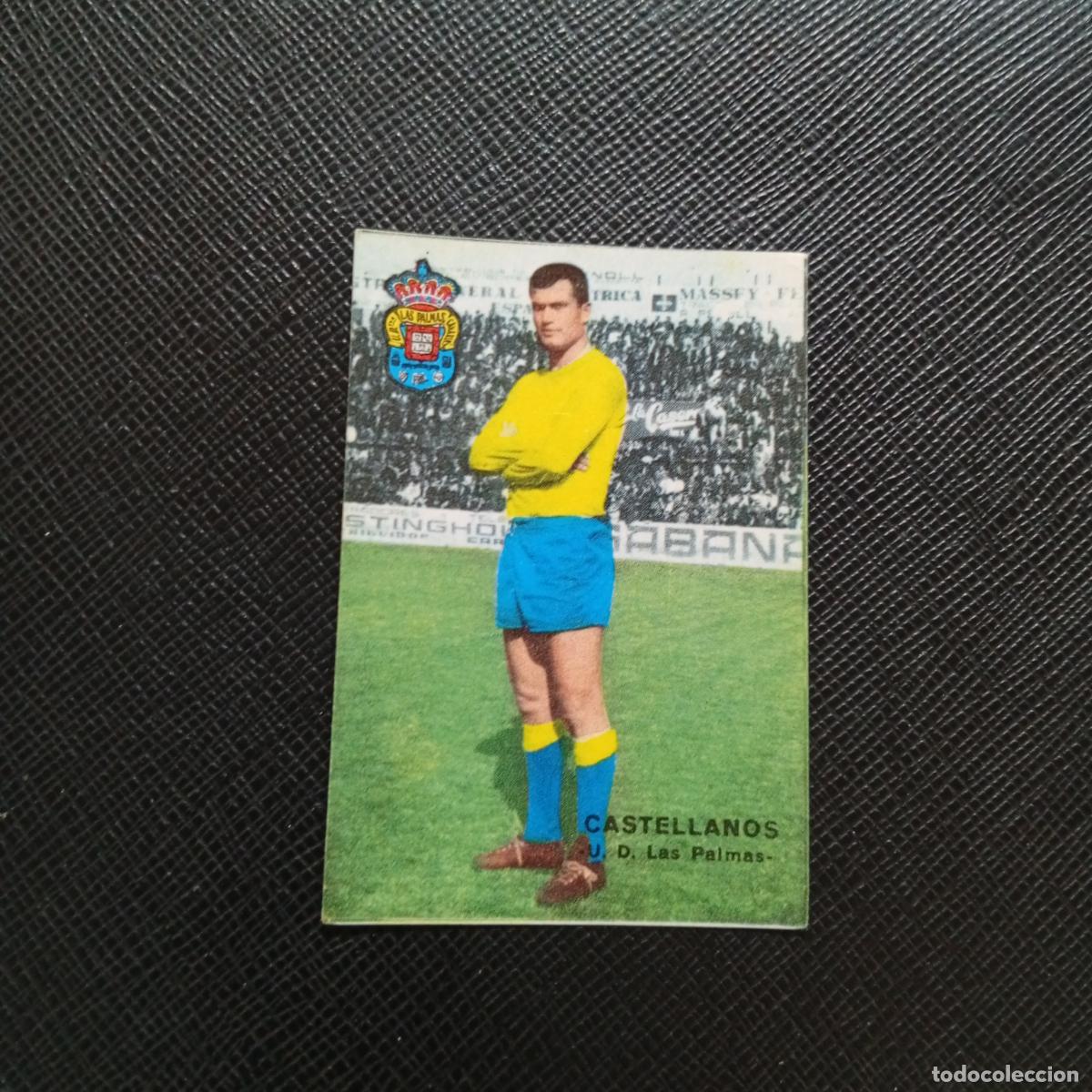 Cromos de f&uacute;tbol: CASTELLANOS LAS PALMAS FHER 1967 1968 CROMO FUTBOL 67 68 LIGA - SIN PEGAR - A101 PG442