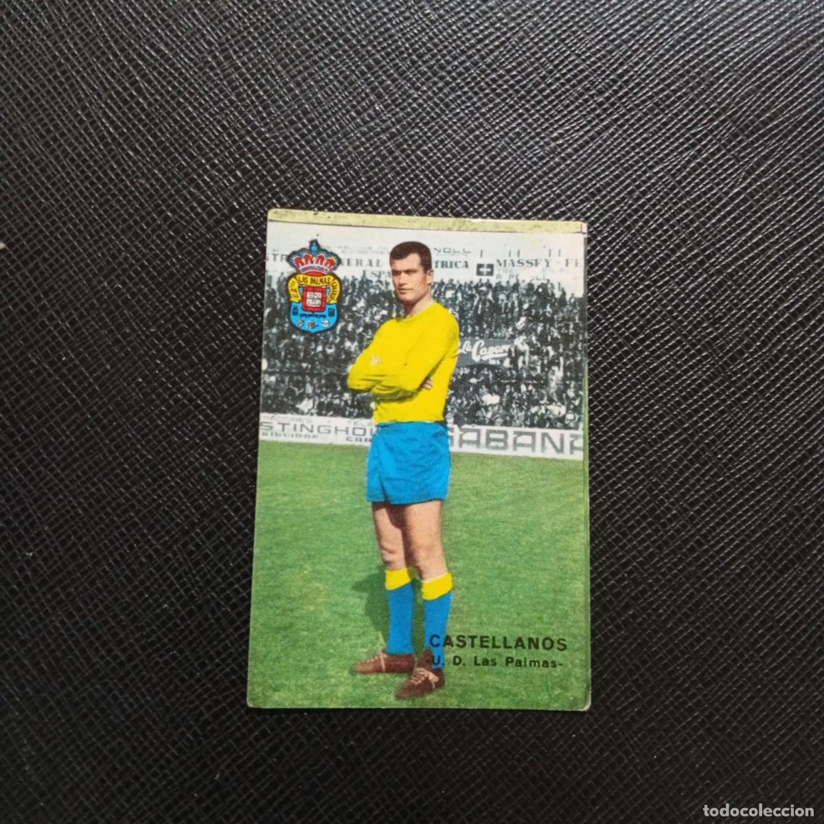 Cromos de f&uacute;tbol: CASTELLANOS LAS PALMAS FHER 1967 1968 CROMO FUTBOL 67 68 LIGA - SIN PEGAR - A101 PG442 B