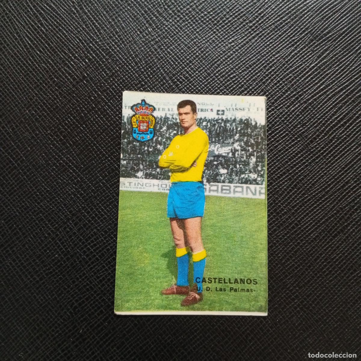 Cromos de f&uacute;tbol: CASTELLANOS LAS PALMAS FHER 1967 1968 CROMO FUTBOL 67 68 LIGA - SIN PEGAR - A101 PG451