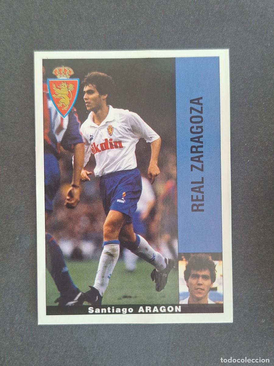 Cromos de f&uacute;tbol: L2 ARAGON REAL ZARAGOZA PANINI LIGA 1995 1996 95 96 NUNCA PEGADO SIN PEGAR