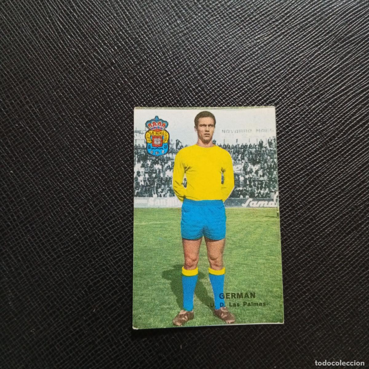 Cromos de f&uacute;tbol: GERMAN LAS PALMAS FHER 1967 1968 CROMO FUTBOL 67 68 LIGA - SIN PEGAR - A101 PG451