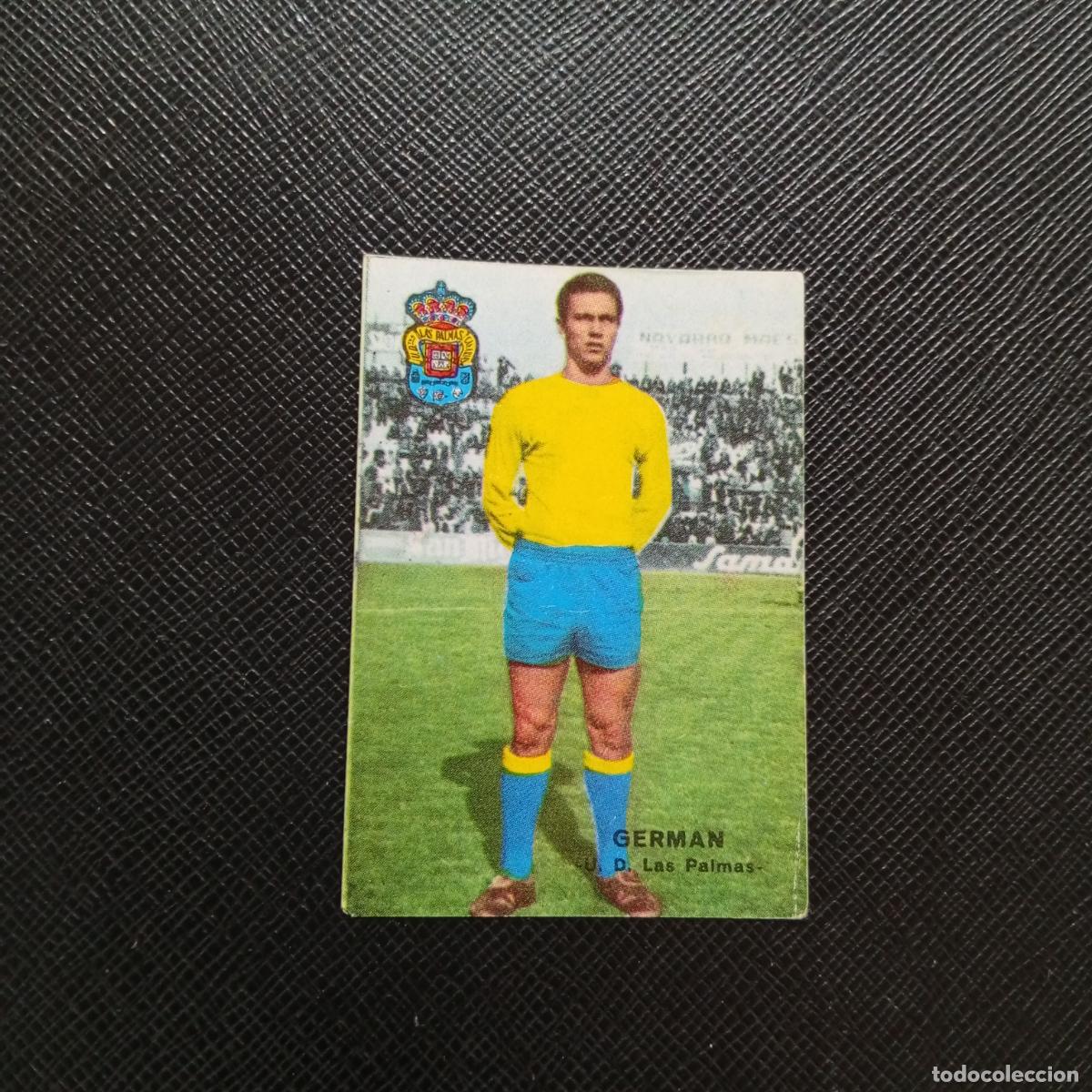 Cromos de f&uacute;tbol: GERMAN LAS PALMAS FHER 1967 1968 CROMO FUTBOL 67 68 LIGA - SIN PEGAR - A101 PG451 B