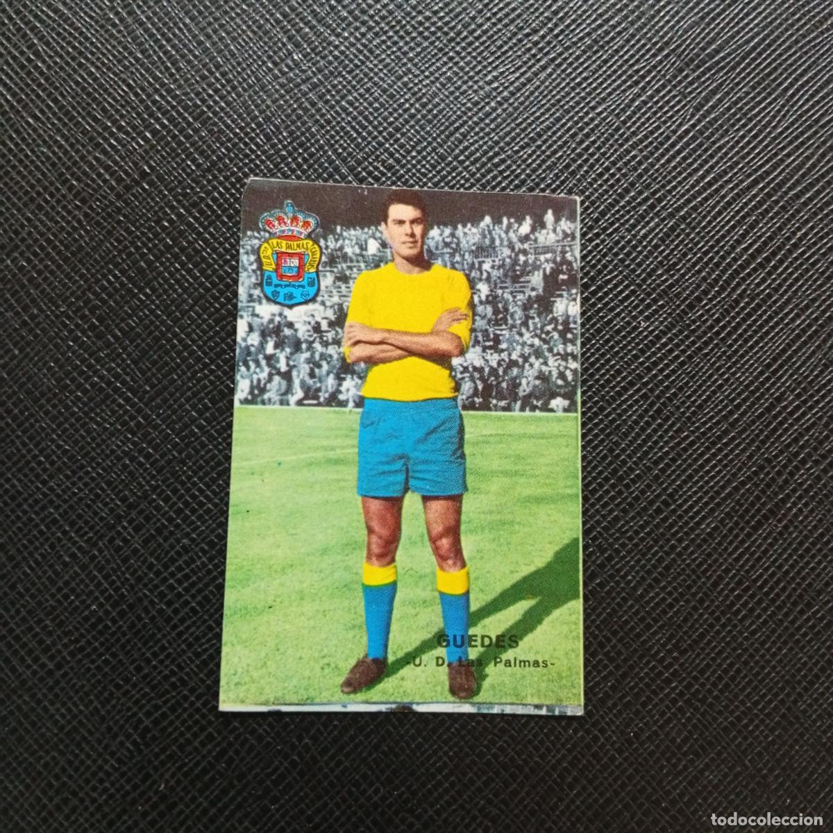 Cromos de f&uacute;tbol: GUEDES LAS PALMAS FHER 1967 1968 CROMO FUTBOL 67 68 LIGA - SIN PEGAR - A101 PG460