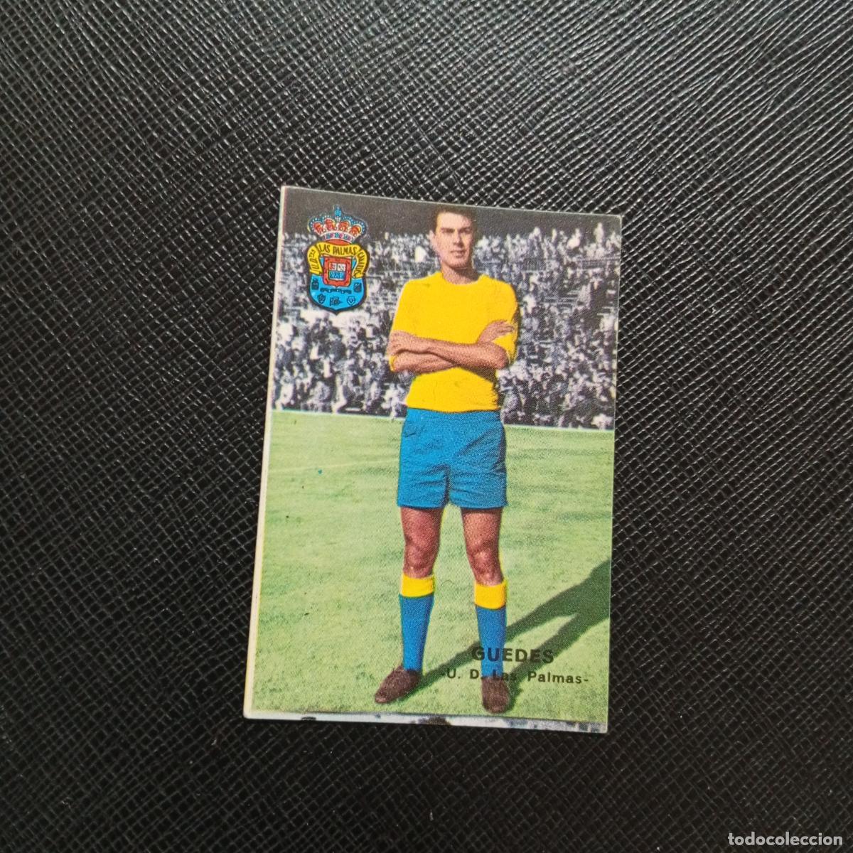Cromos de f&uacute;tbol: GUEDES LAS PALMAS FHER 1967 1968 CROMO FUTBOL 67 68 LIGA - SIN PEGAR - A101 PG469