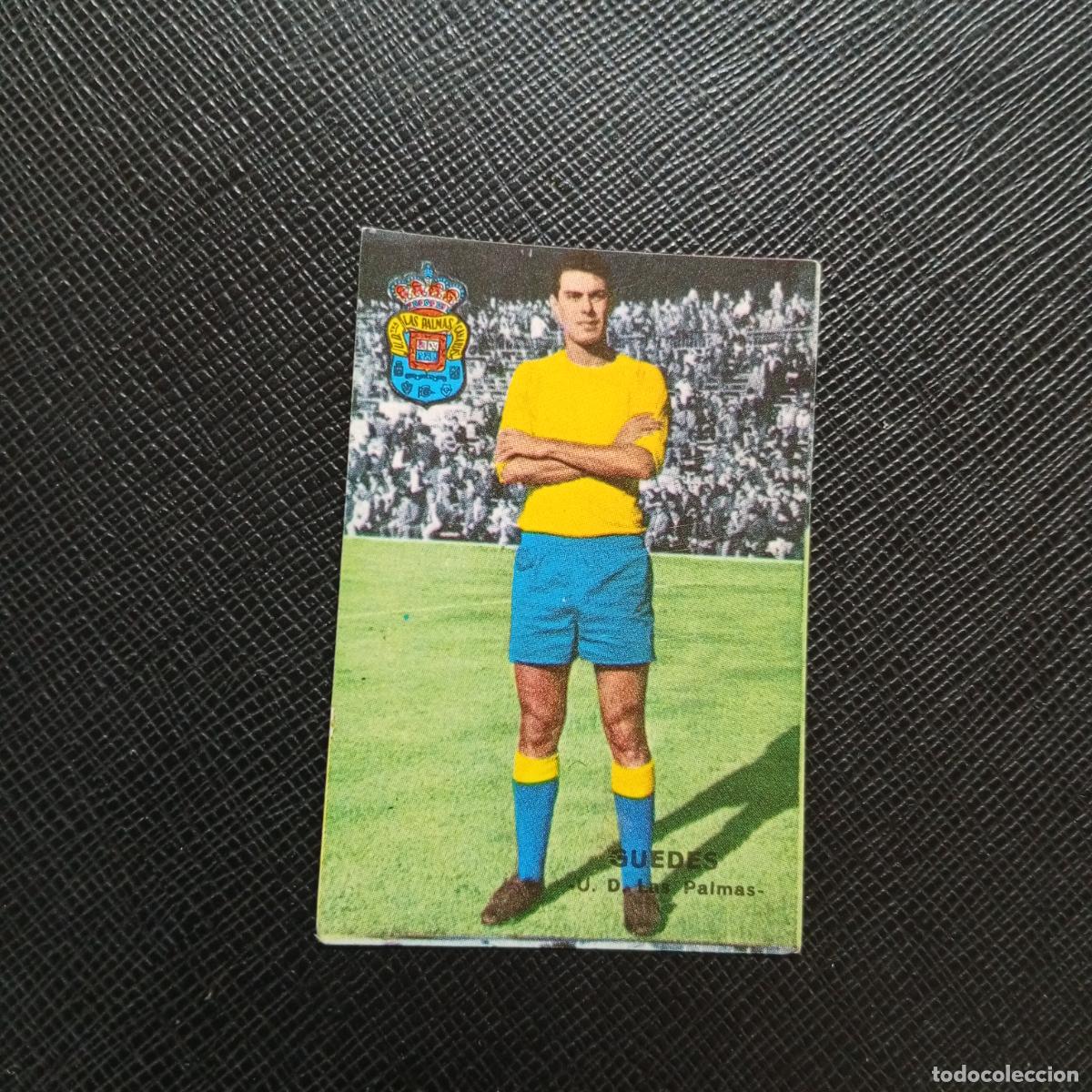 Cromos de f&uacute;tbol: GUEDES LAS PALMAS FHER 1967 1968 CROMO FUTBOL 67 68 LIGA - SIN PEGAR - A101 PG478