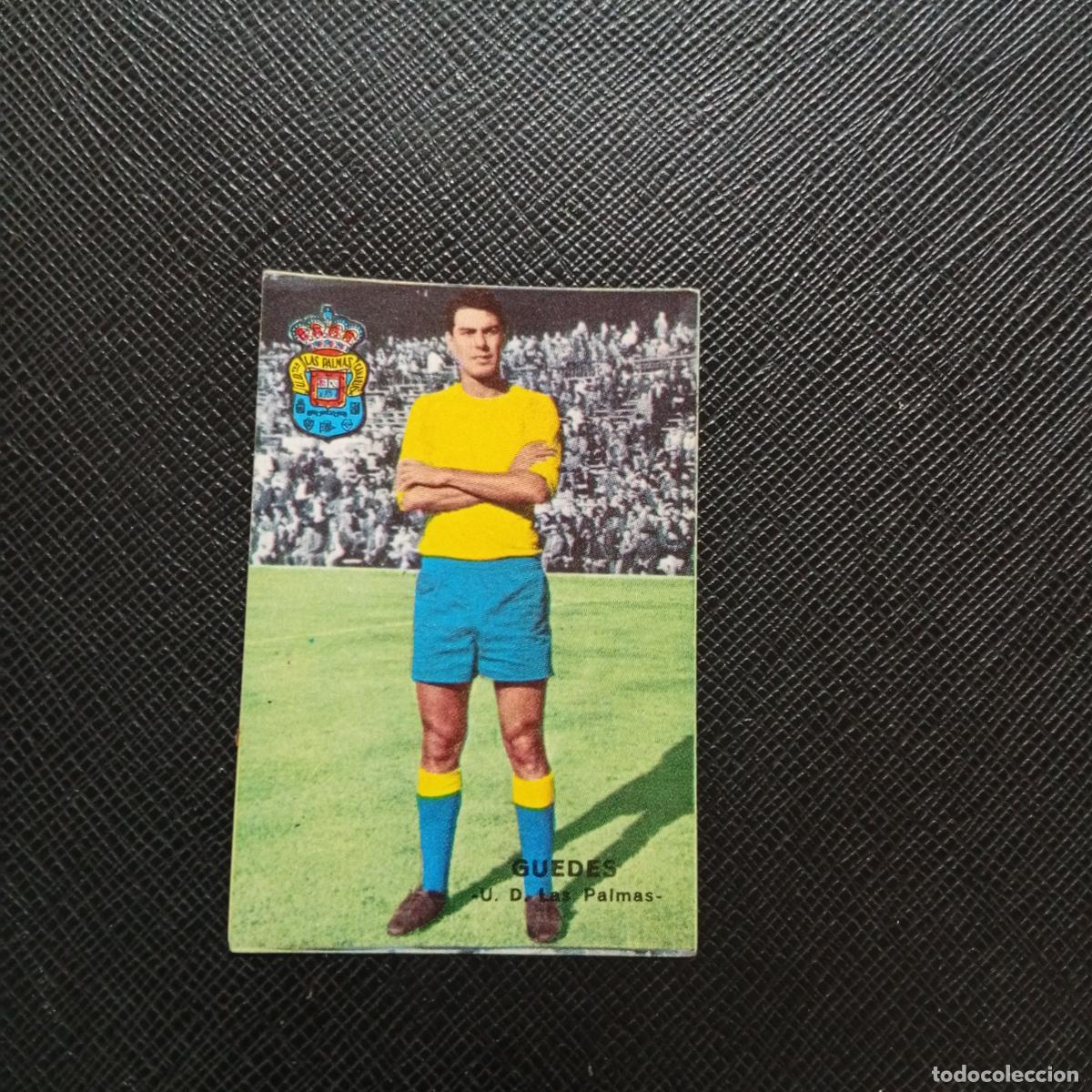 Cromos de f&uacute;tbol: GUEDES LAS PALMAS FHER 1967 1968 CROMO FUTBOL 67 68 LIGA - SIN PEGAR - A101 PG478 B
