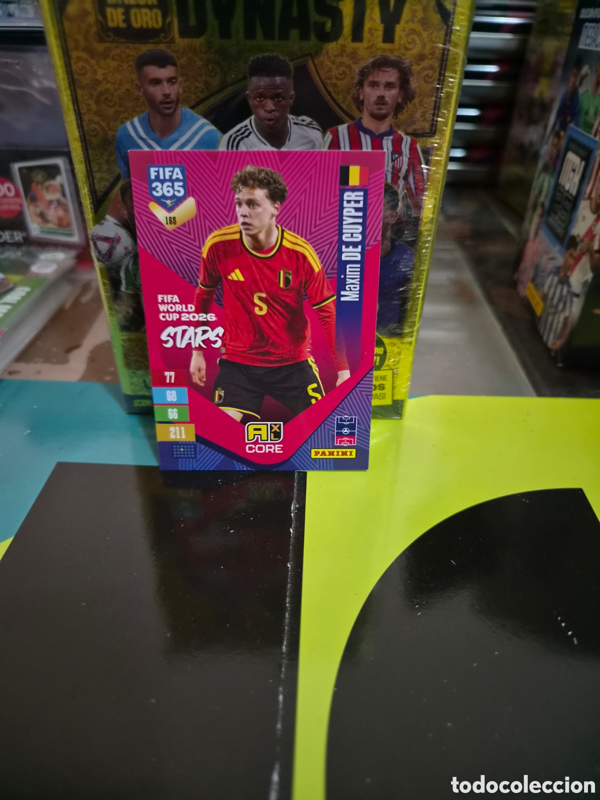 Football Stickers: N&deg;165 M&aacute;xim de Cuyper FIFA 365 2027