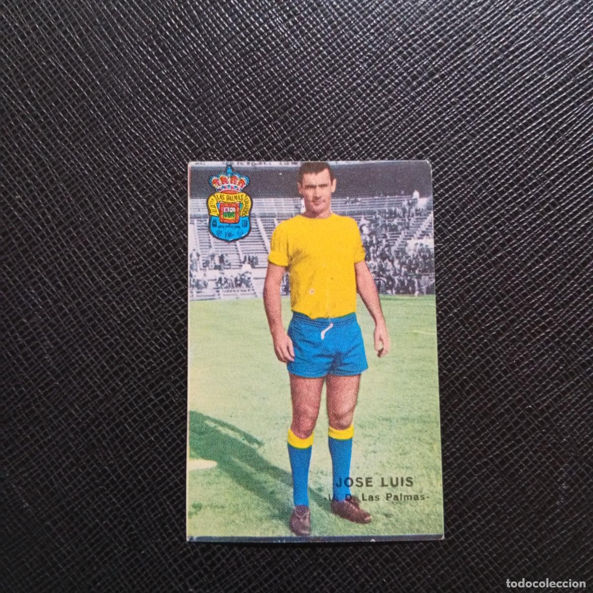 Cromos de f&uacute;tbol: JOSE LUIS LAS PALMAS FHER 1967 1968 CROMO FUTBOL 67 68 LIGA - SIN PEGAR - A101 PG478 B