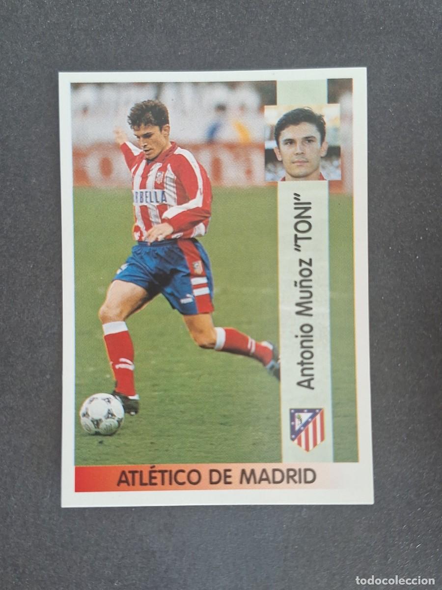 Cromos de f&uacute;tbol: L2 TONI ATLETICO DE MADRID 6 PANINI LIGA 1996 1997 96 97 NUNCA PEGADO SIN PEGAR