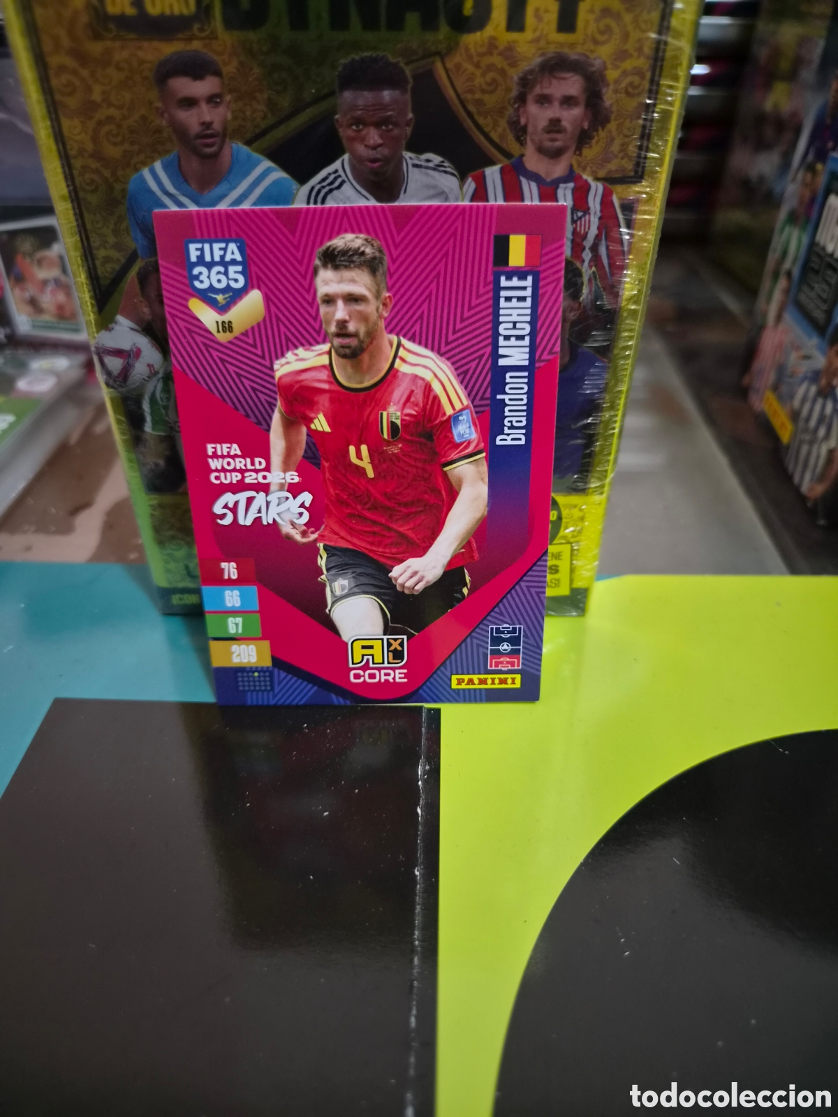 Cromos de f&uacute;tbol: N&deg;166 Brandon Mechele FIFA 365 2027