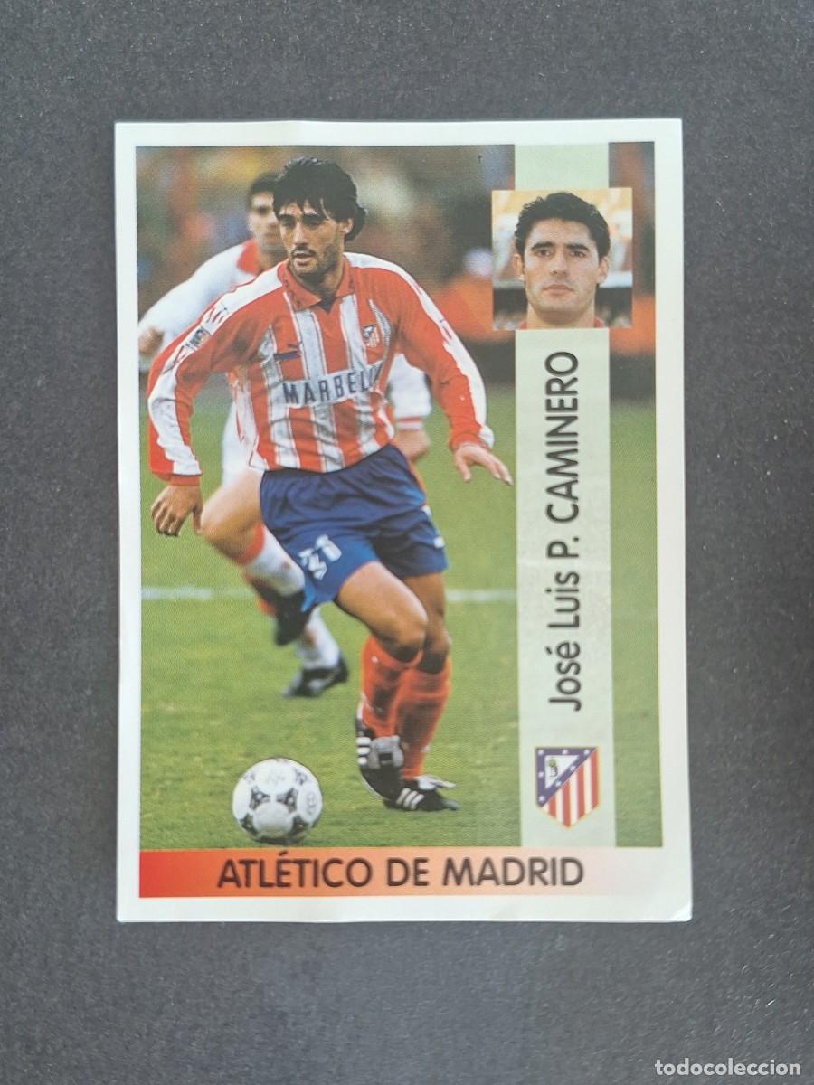 Cromos de f&uacute;tbol: L2 CAMINERO ATLETICO DE MADRID 8 PANINI LIGA 1996 1997 96 97 NUNCA PEGADO SIN PEGAR