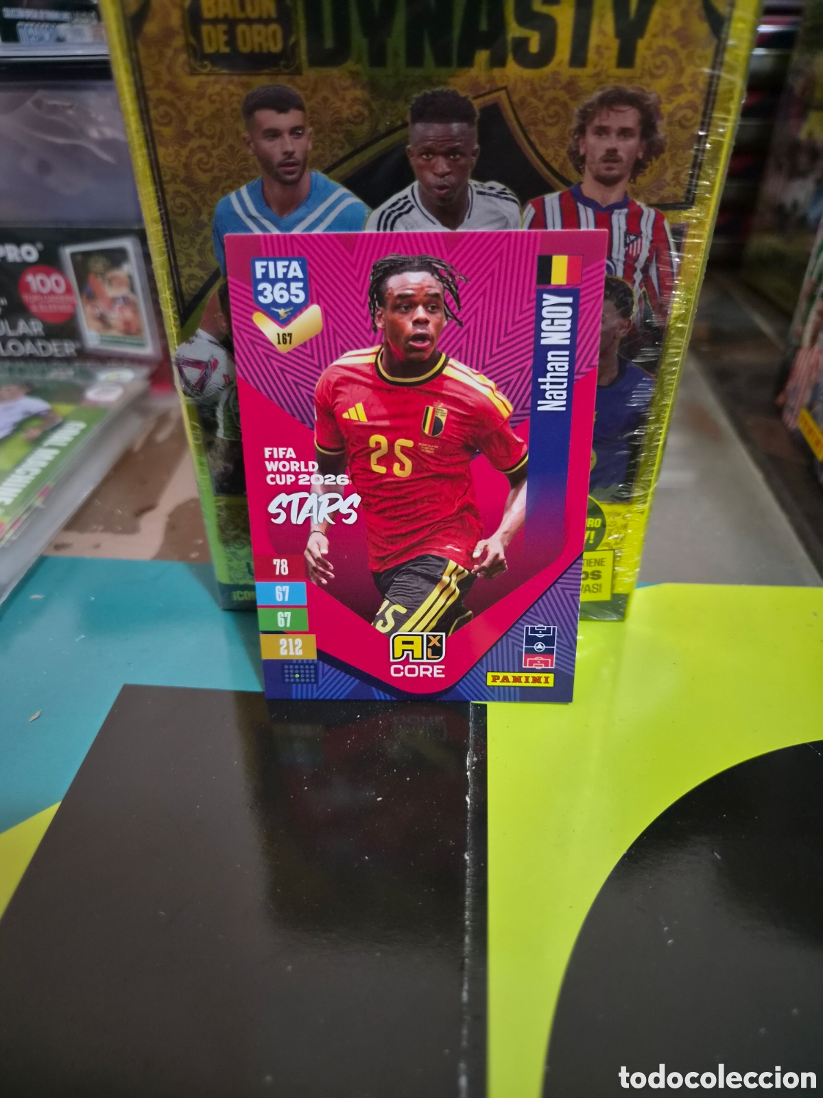 Cromos de f&uacute;tbol: N&deg;167 Nathan Ngoy FIFA 365 2027