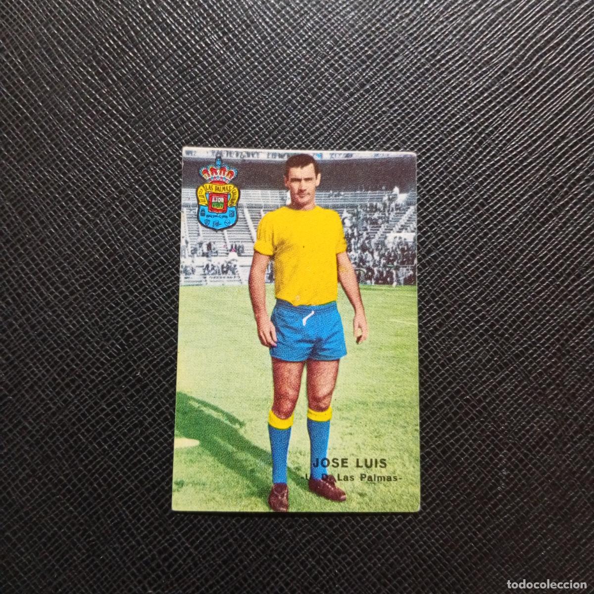 Cromos de f&uacute;tbol: JOSE LUIS LAS PALMAS FHER 1967 1968 CROMO FUTBOL 67 68 LIGA - SIN PEGAR - A101 PG487