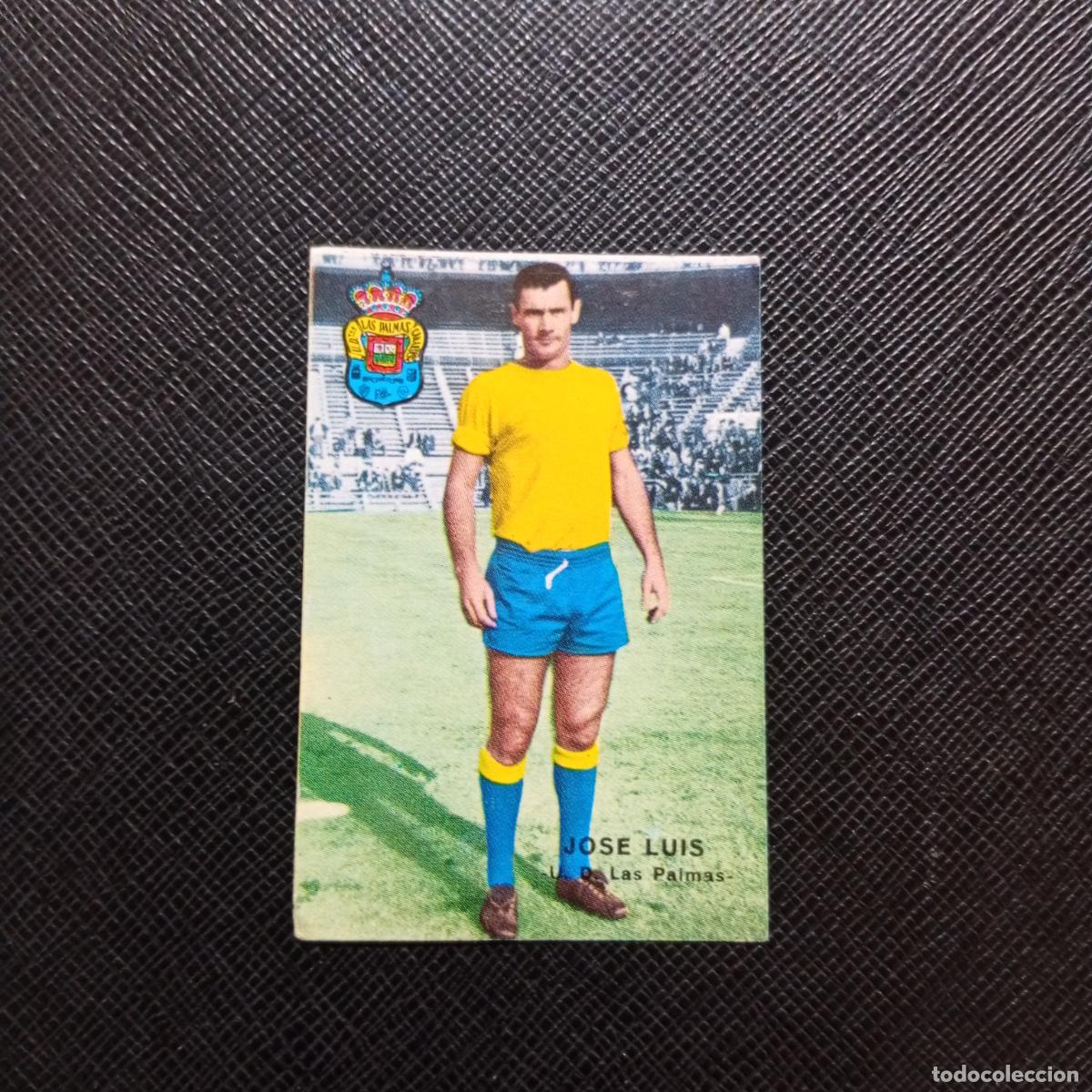 Cromos de f&uacute;tbol: JOSE LUIS LAS PALMAS FHER 1967 1968 CROMO FUTBOL 67 68 LIGA - SIN PEGAR - A101 PG487 B