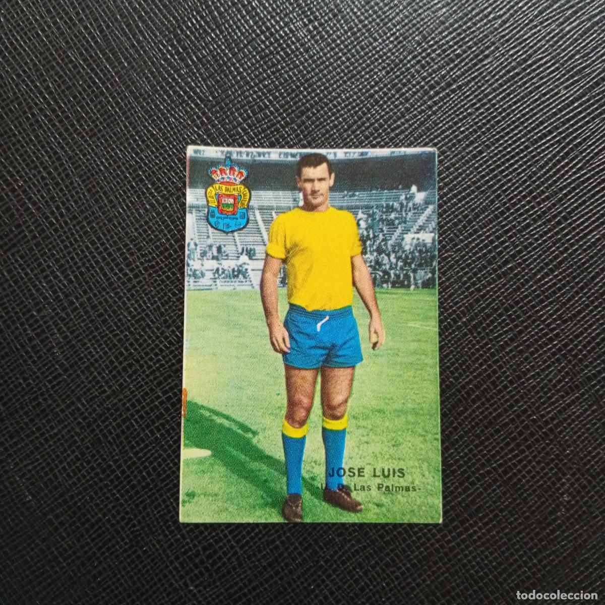 Cromos de f&uacute;tbol: JOSE LUIS LAS PALMAS FHER 1967 1968 CROMO FUTBOL 67 68 LIGA - SIN PEGAR - A101 PG496