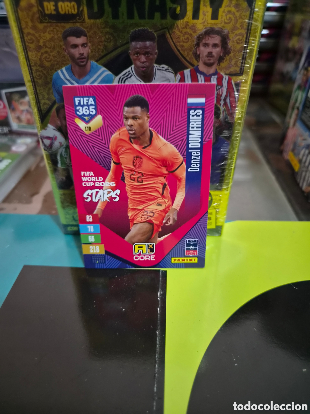 Cromos de f&uacute;tbol: N&deg;178 Denzel Dumfries FIFA 365 2027