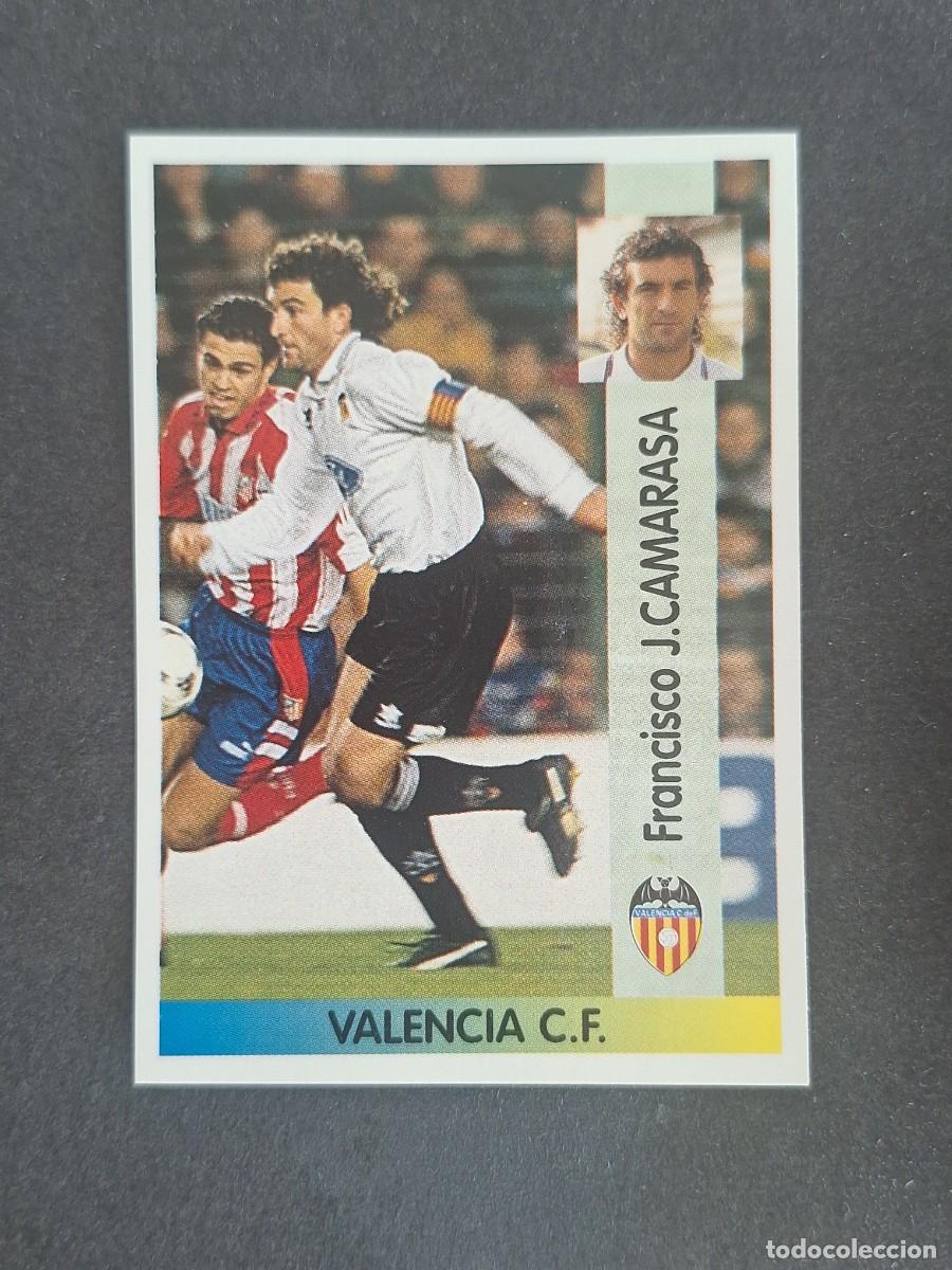 Cromos de f&uacute;tbol: L2 CAMARASA VALENCIA C. F. 20 PANINI LIGA 1996 1997 96 97 NUNCA PEGADO SIN PEGAR