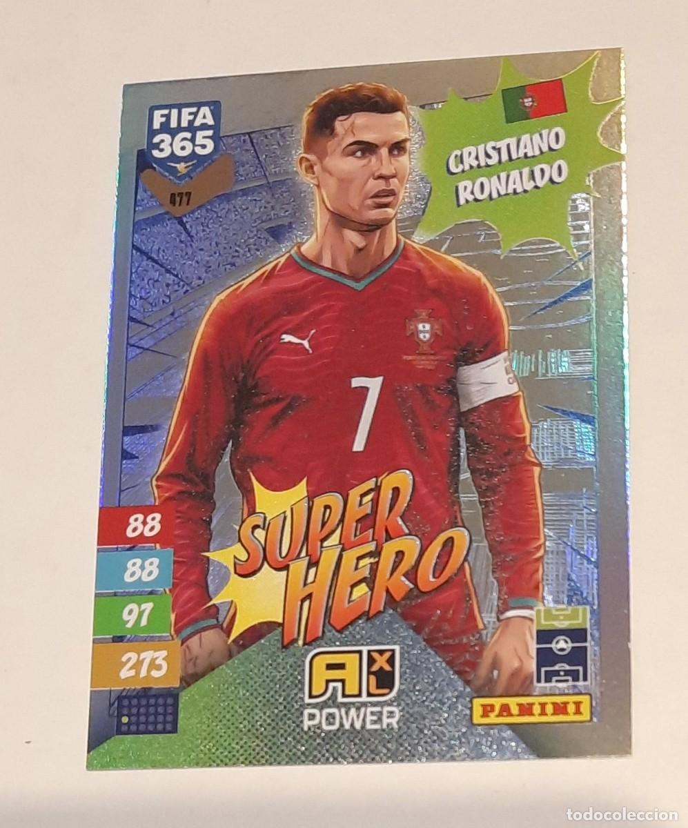 Football Stickers: Cristiano Ronaldo Super Hero Fifa 365 2027