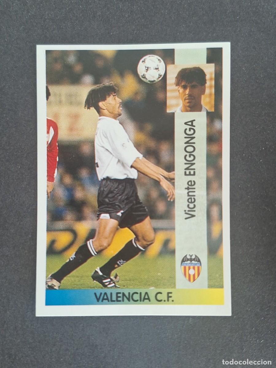 Cromos de f&uacute;tbol: L2 ENGONGA VALENCIA C. F. 21 PANINI LIGA 1996 1997 96 97 NUNCA PEGADO SIN PEGAR