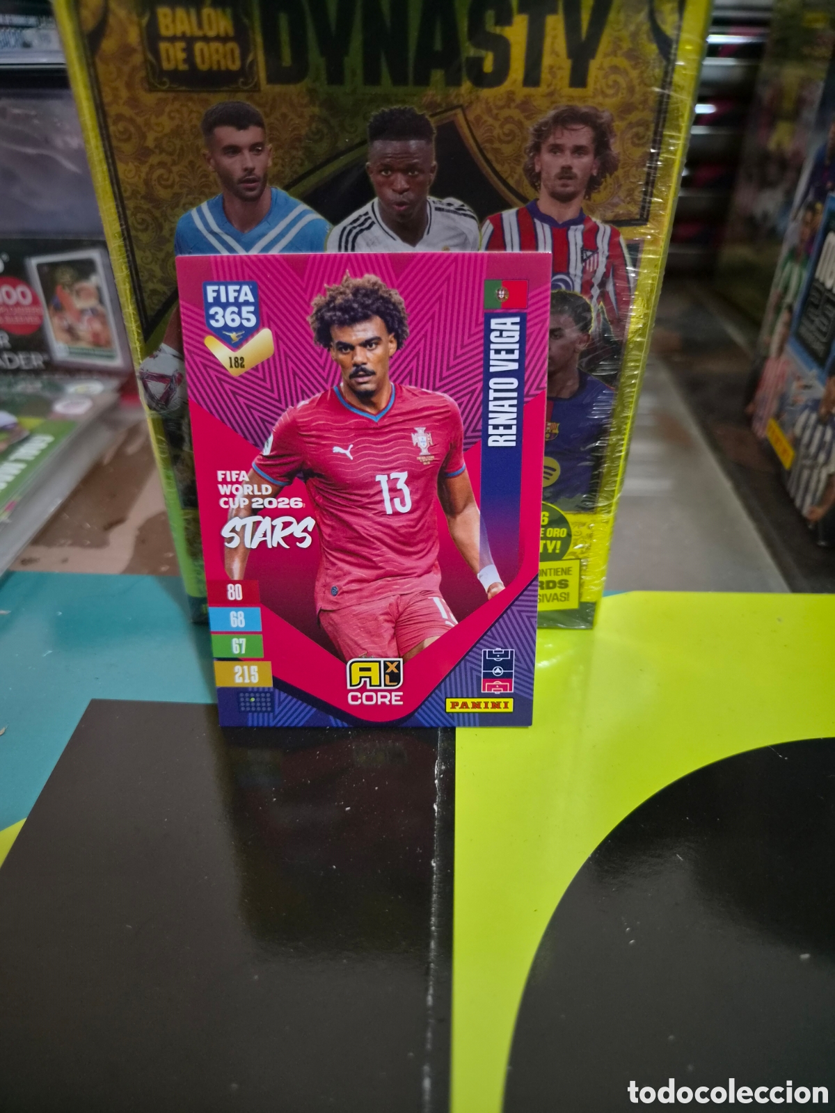 Cromos de f&uacute;tbol: N&deg;182 Renato Veiga FIFA 365 2027
