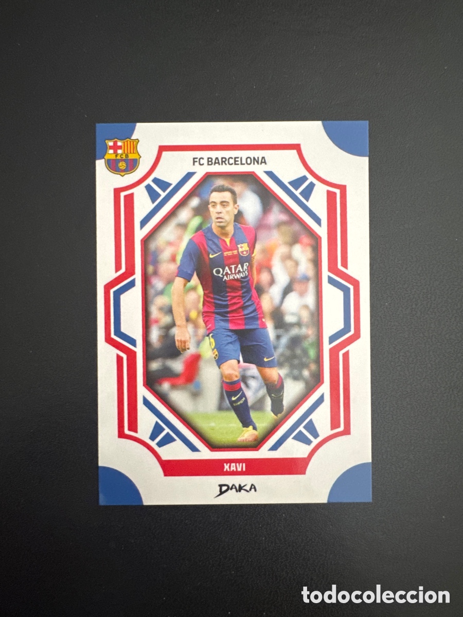 Cromos de f&uacute;tbol: XAVI BARCELONA NUMERO 29B DAKA 2025