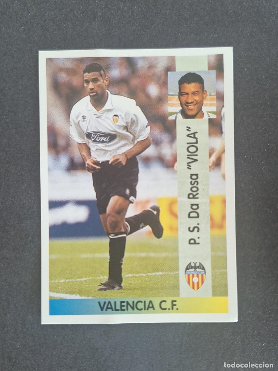 Cromos de f&uacute;tbol: L2 VIOLA VALENCIA C. F. 31 PANINI LIGA 1996 1997 96 97 NUNCA PEGADO SIN PEGAR