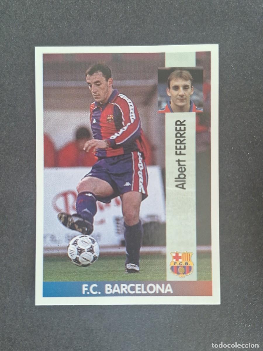 Cromos de f&uacute;tbol: L2 FERRER F. C. BARCELONA 34 PANINI LIGA 1996 1997 96 97 NUNCA PEGADO SIN PEGAR