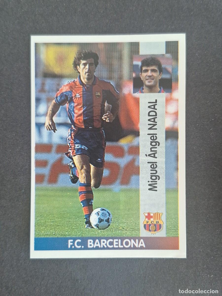 Cromos de f&uacute;tbol: L2 NADAL F. C. BARCELONA 36 PANINI LIGA 1996 1997 96 97 NUNCA PEGADO SIN PEGAR