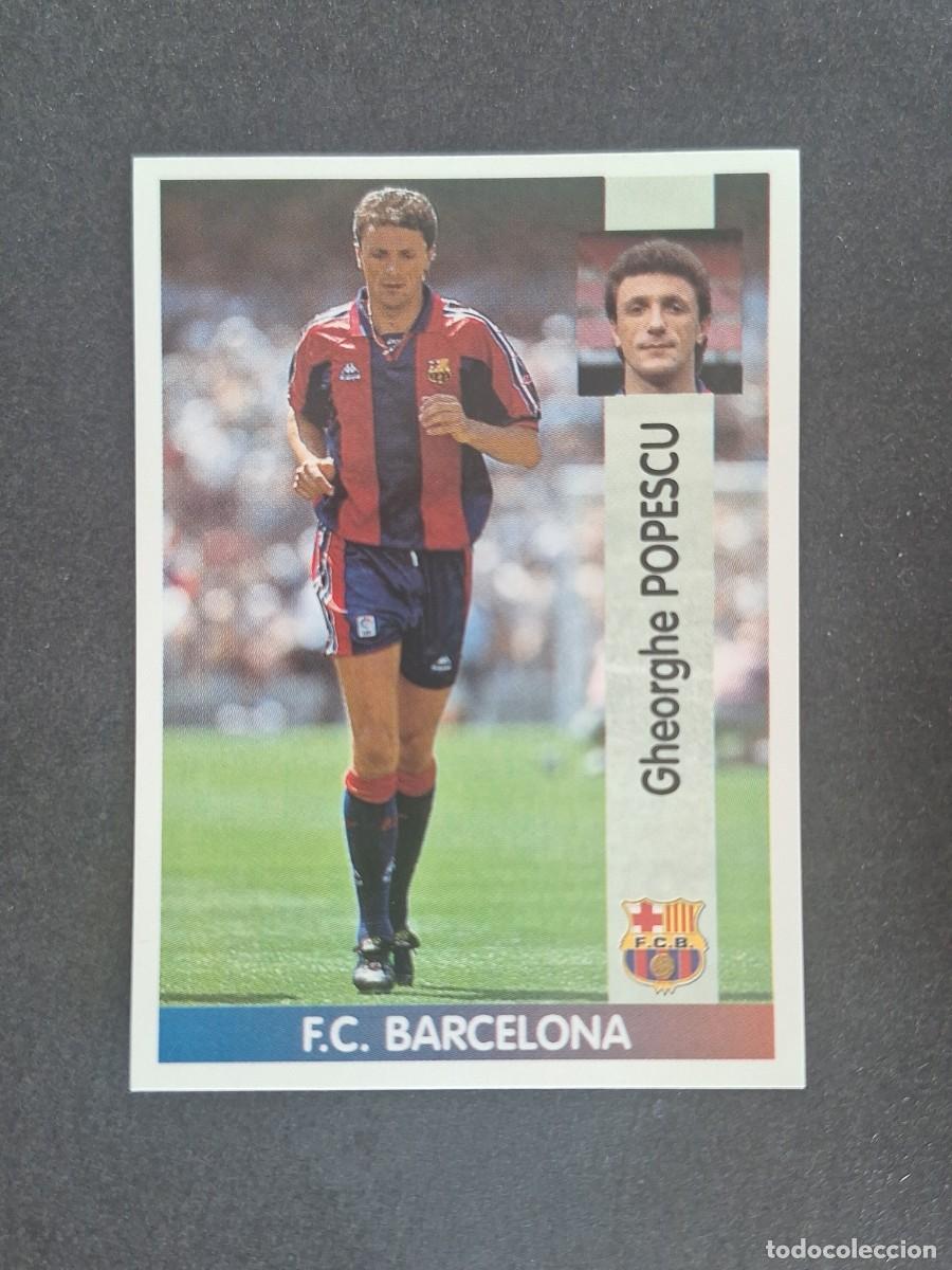 Cromos de f&uacute;tbol: L2 POPESCU F. C. BARCELONA 37 PANINI LIGA 1996 1997 96 97 NUNCA PEGADO SIN PEGAR