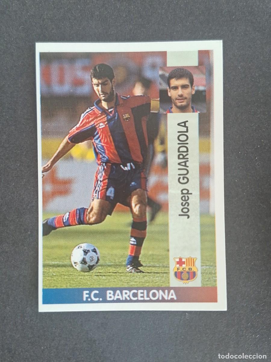 Cromos de f&uacute;tbol: L2 GUARDIOLA F. C. BARCELONA 40 PANINI LIGA 1996 1997 96 97 NUNCA PEGADO SIN PEGAR
